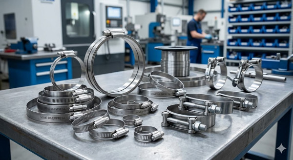 Abraçadeira De aço